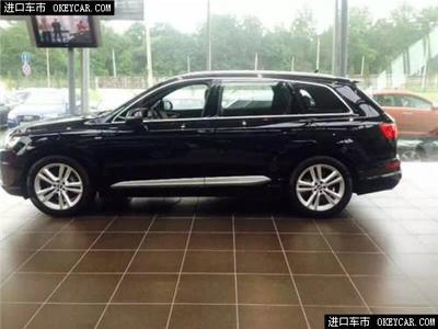 天津港现车 16款欧规奥迪Q7，外观多样配置全，海洲智能展厅优惠供应